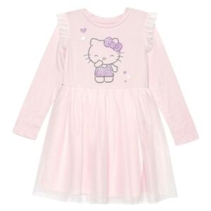 Hello Kitty Pink Long Sleeve Tutu Dress
